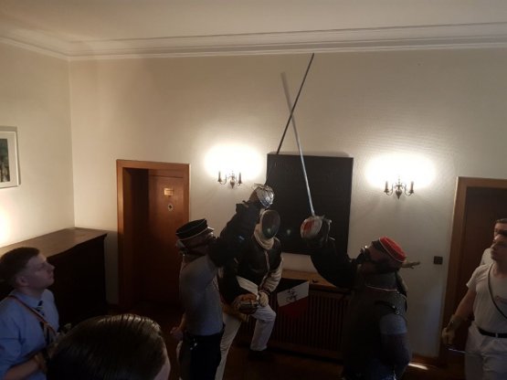 Studentisches Fechten